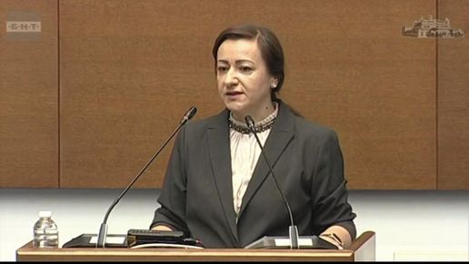Атидже Алиева-Вели, член на Комисията по бюджет и финанси, в дебата за държавния бюджет: Подкрепяме бюджета на първо четене в името нормално функционираща държава, въпреки редица недостатъци
