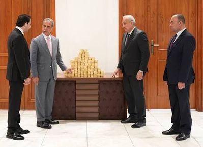 Антикорупционен удар в Ирак: 375 кг злато и 10,6 млн. долара в кеш