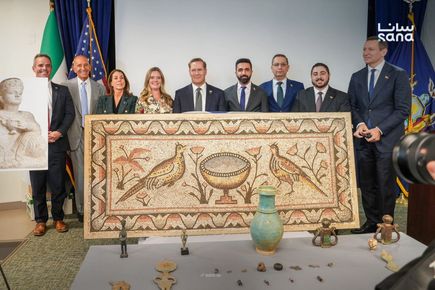 САЩ върнаха на Сирия антични съкровища, оценени на над $5 млн.