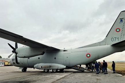 Военновъздушните сили изпълниха успешно задача за въздушен транспорт на дете ...