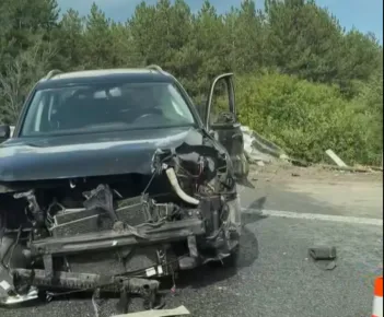 Тежка катастрофа ограничи движението по АМ Струма в посока София ...