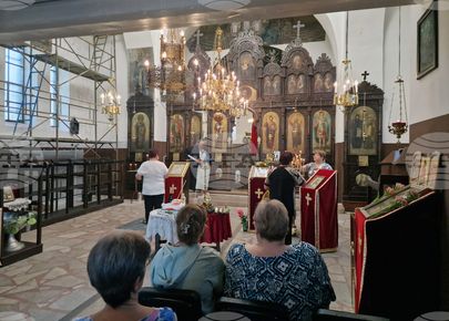 Започва изографисването на православния храм Света Троица в търговищкия квартал ...
