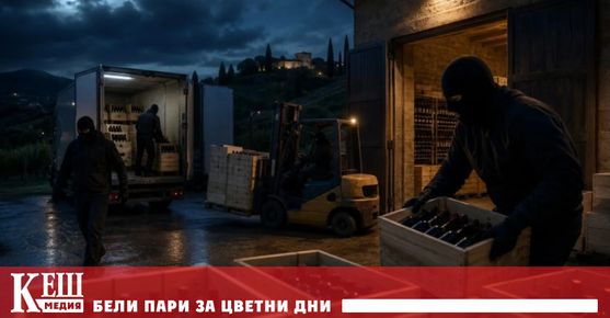 Около 30 000 бутилки на стойност близо 5 милиона евро ...