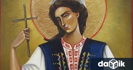 На 18 ти октомври православната църква отбелязва деня наСвета Великомъченица Злата ...