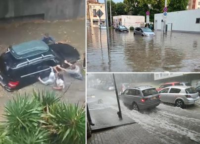 Бури и порои заляха Варна и Бургас: Наводнения, BG-ALERT в Царево и десетки сигнали за щети (ВИДЕО)