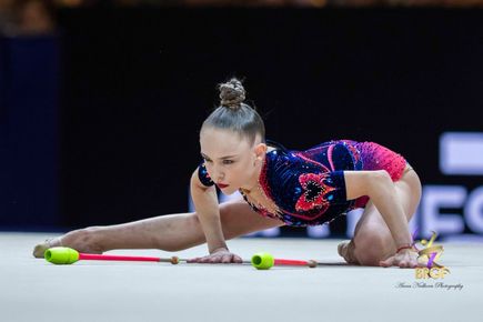 Стилияна Николова с второ поредно сребро на световното по художествена гимнастика във Франкфурт