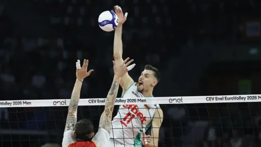 България стартира с 3:0 срещу Северна Македония на ЕвроВолей 2026