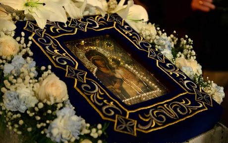 Гоце Делчев посреща чудотворната мироточива Хавайска икона на Света Богородица – началото на духовно поклонническо шествие в Неврокопска епархия