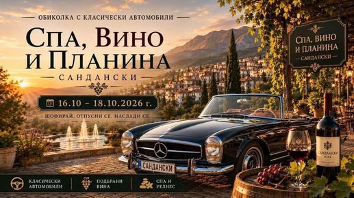 Сандански посреща петото издание на Класик Кар Тур 26