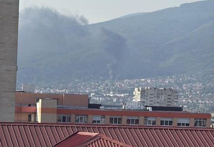 Голям пожар в столичния квартал „Драгалевци“