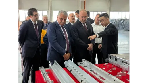 Румен Радев откри най-голямата китайска инвестиция в Пловдивска област