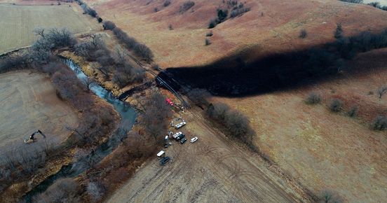Операторът на Keystone Pipeline се съгласява да плати 26,9 милиона долара за петролен разлив през 2022 г.