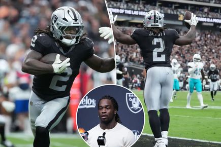 Raiders най-накрая дават възможност на Ashton Jeanty да блесне