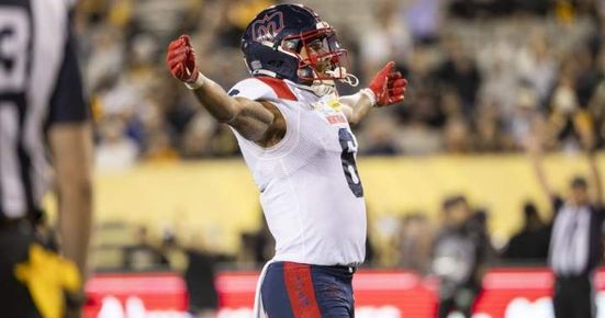 Филпот на Alouettes се доближава до канадския рекорд