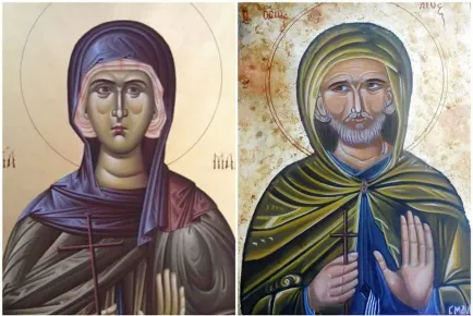 Почитаме преп. Макрина и преп. Дий