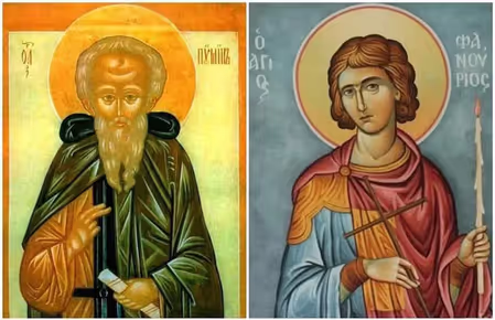 Почитаме преп. Пимен Велики и св. Фанурий