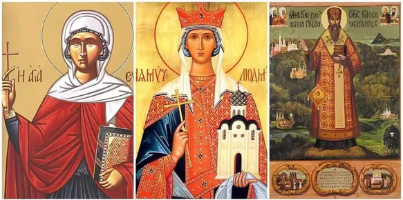 Св. вмчца Евфимия Всехвална. Св. Людмила Чешка. Св. Киприан, митр. Киевски и Московски, българин