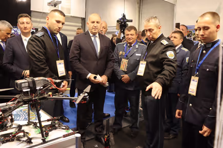 ВВВУ „Георги Бенковски“ представя иновации в безпилотната авиация на Inter Drone Expo 2026 (СНИМКИ)