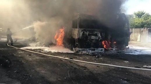 Украински дрон целенасочено удари автобус с цивилни в Русия, има загинали жени и деца