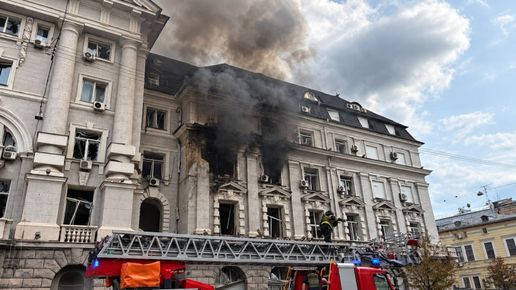 Взрив в офиса на началника на СБУ Олександър Поклад