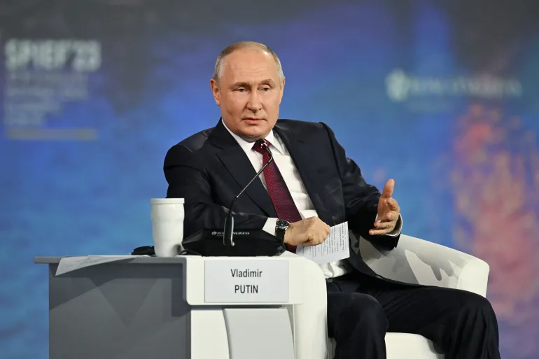 Владимир Путин: Украйна е загубила 543 танка и 18 хиляди бронирани машини