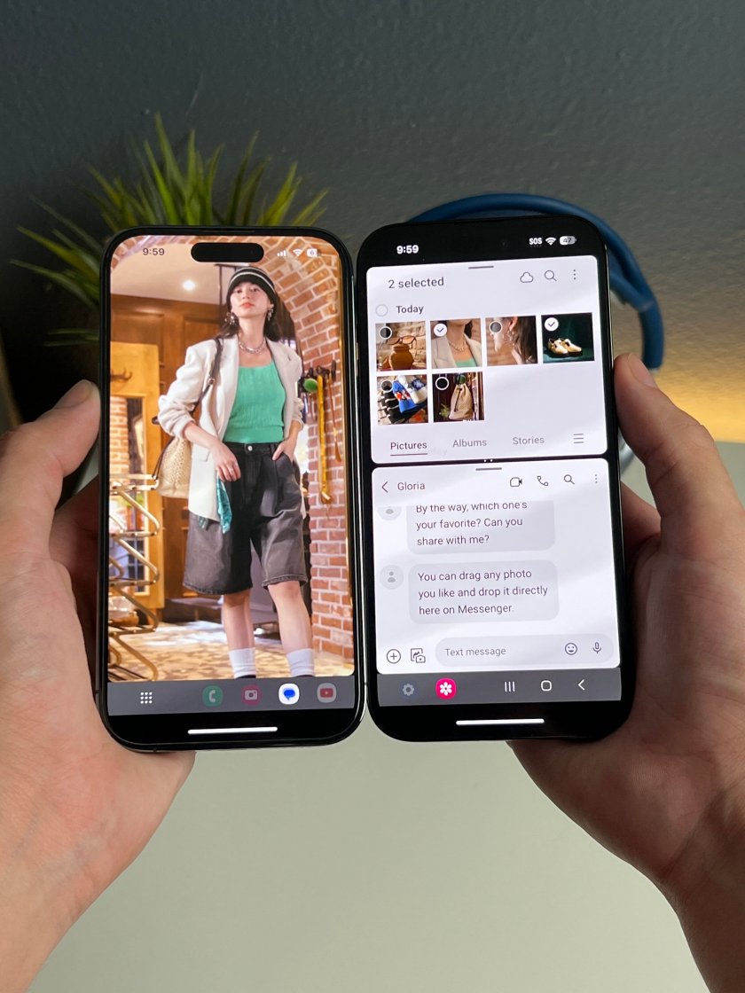 Samsung с нестандартна шега към Apple (СНИМКИ)