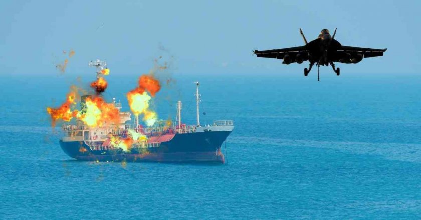 Руски самолети атакуваха и потопиха четири украински кораба в Черно море
