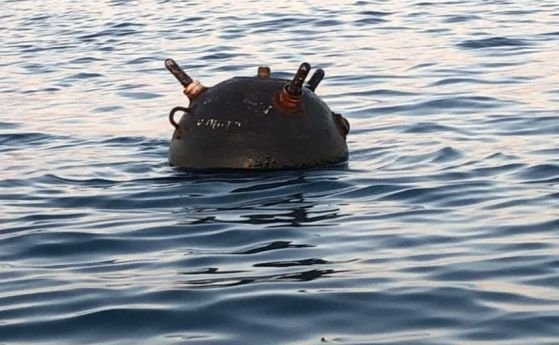 Морска мина избухна на плаж на 30 км от България
