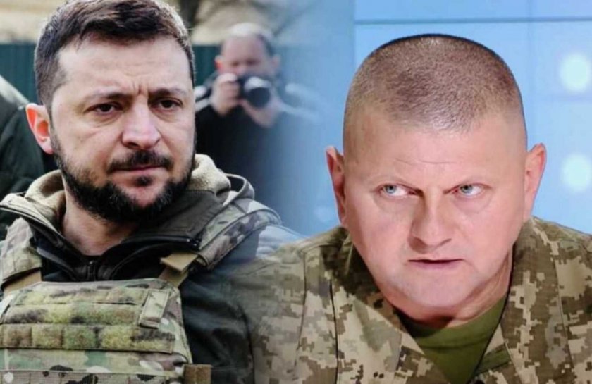 зеленски поискал оставката главнокомандващия армията украйна отказал
