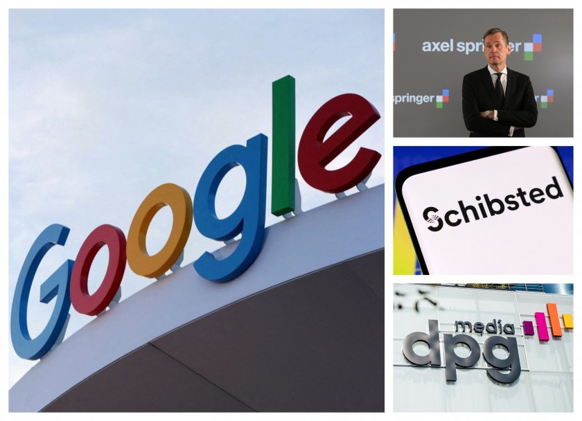 европейски медийни групи съдят google млрд евро