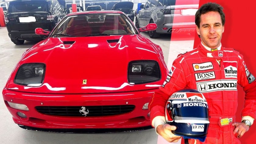 британската полиция откри откраднато ferrari пилот formula снимки