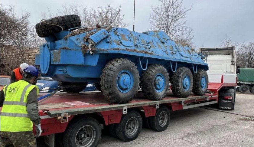 започна извозването българските бтр