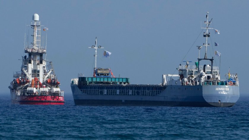 кипър изпрати втори кораб помощи ивицата газа