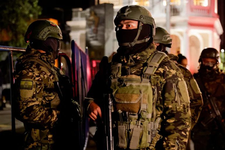 мексико прекратява връзките еквадор полицейска атака посолството