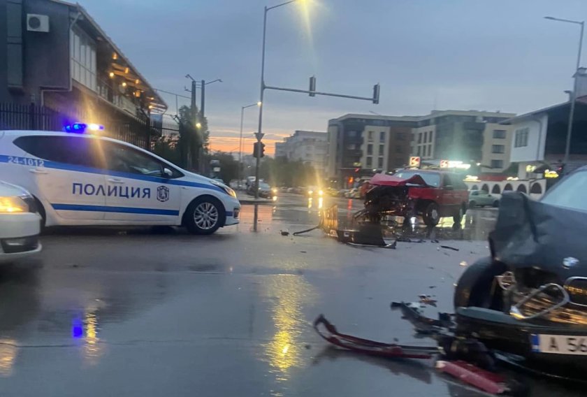 тежка катастрофа рано сутрин столичния люлин
