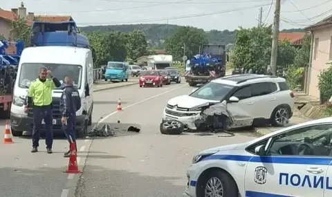 катастрофа град цар калоян годишно момиче счупени шийни прешлени