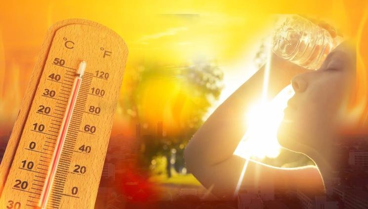 времето жега места гръмотевични бури