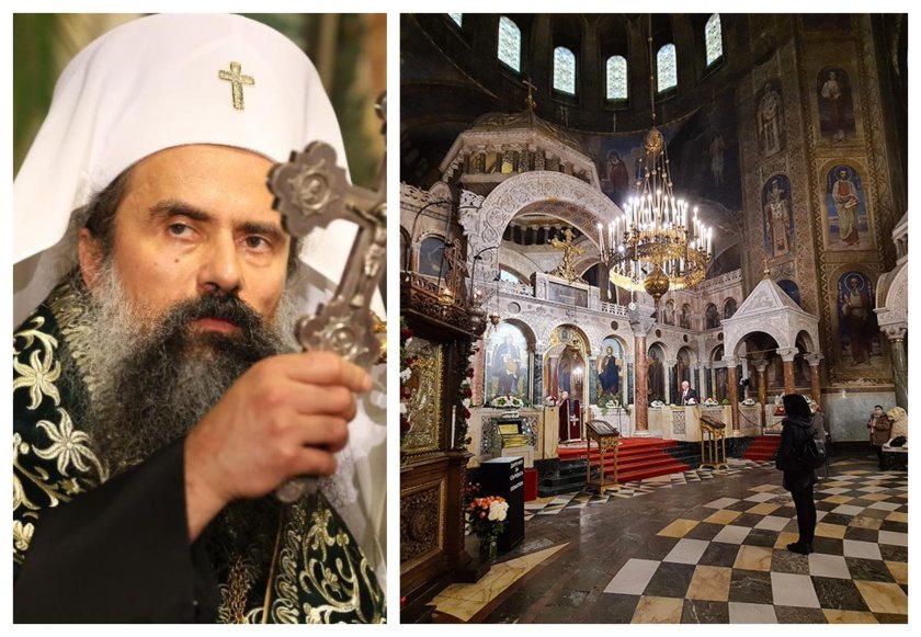 патриарх даниил първа литургия