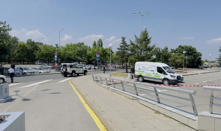 провежда полицейска акция терминал летище софия