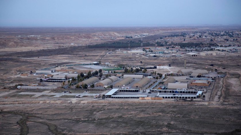 нападение американска военновъздушната база айн асад западната част ирак