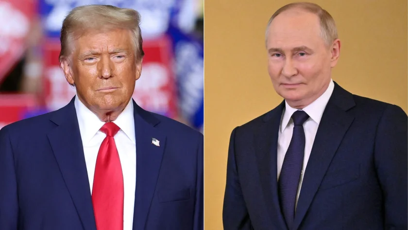 телефонен разговор тръмп призовава путин сдържаност украйна обещава мирни преговори