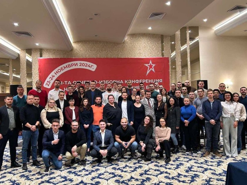 габриел вълков преизбран председател младежко обединение бсп пълно мнозинство