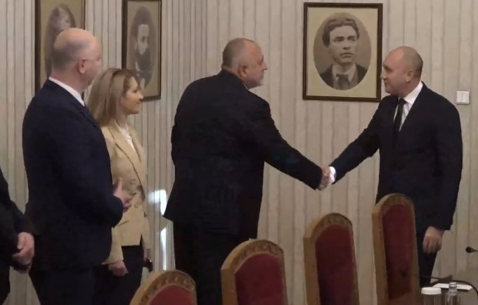 борисов пожела радев даде мандата съставяне кабинет седмица