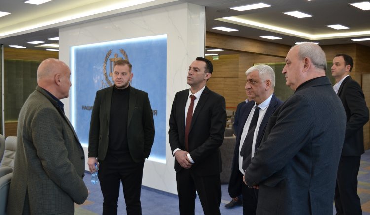министър иван пешев срещна представители асоциацията българските спортни федерации