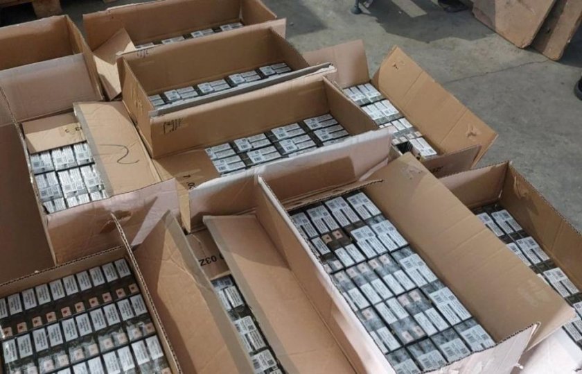 голям удар милион контрабандни цигари задържани гкпп лесово