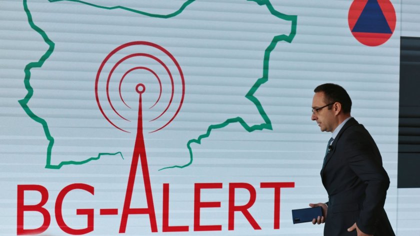 тестови съобщения alert 2025 година