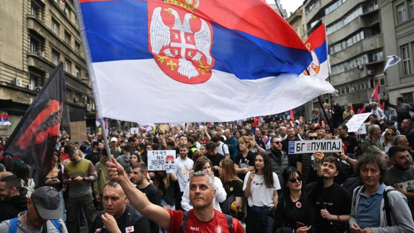подготвя цветна революция