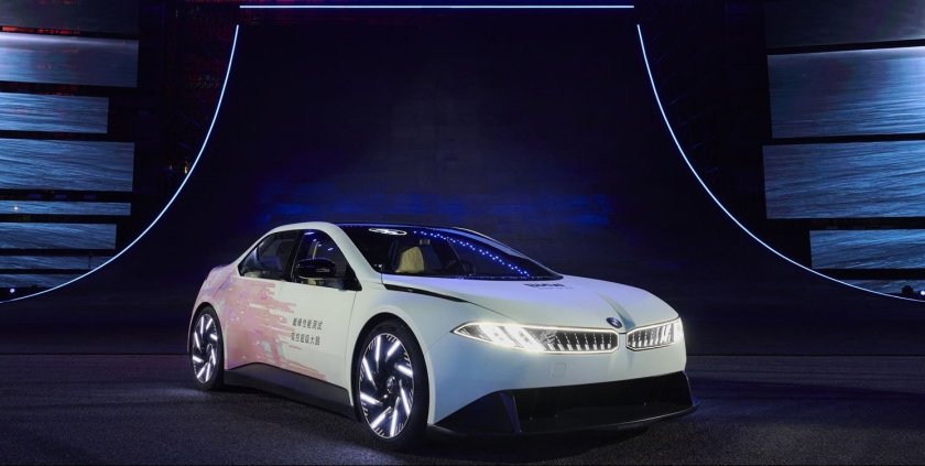 bmw представи бъдещето електромобилите шанхай снимки