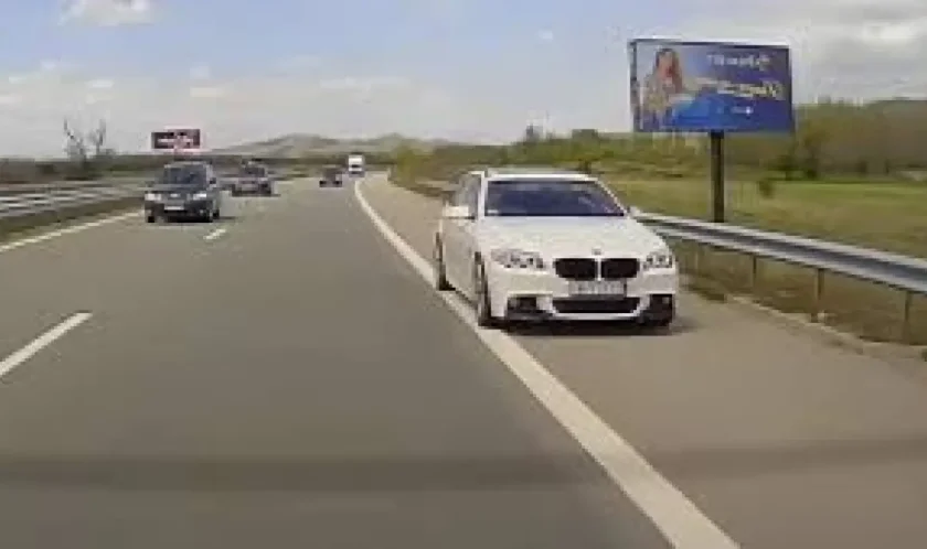 безразсъдно шофиране бмв ldquoхемусrdquo шокира мрежата видео