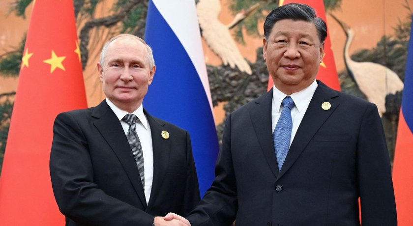 путин дзинпин демонстрират единство москва bdquoрамо рамо неонацизмаldquo